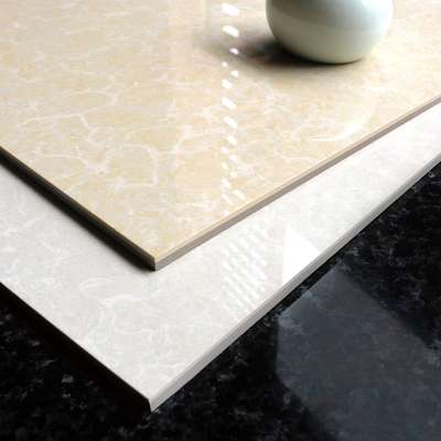 600X600mm Glossy Pulati Double Loading Vitrified Porcelain Floor Tile (6806)